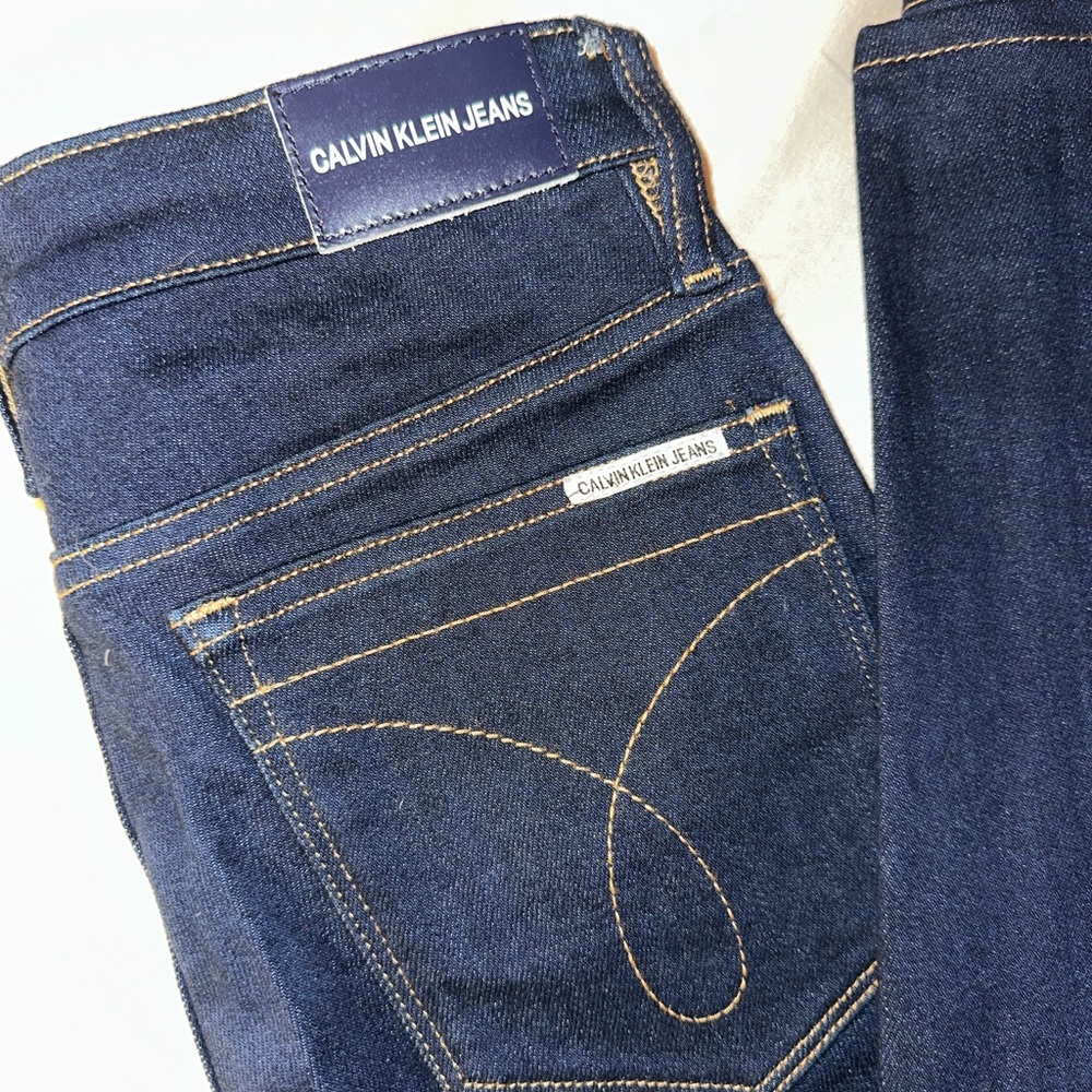 Calvin Klein Jeans Women's Blue Skinny Jeans. New without tags. Never worn!